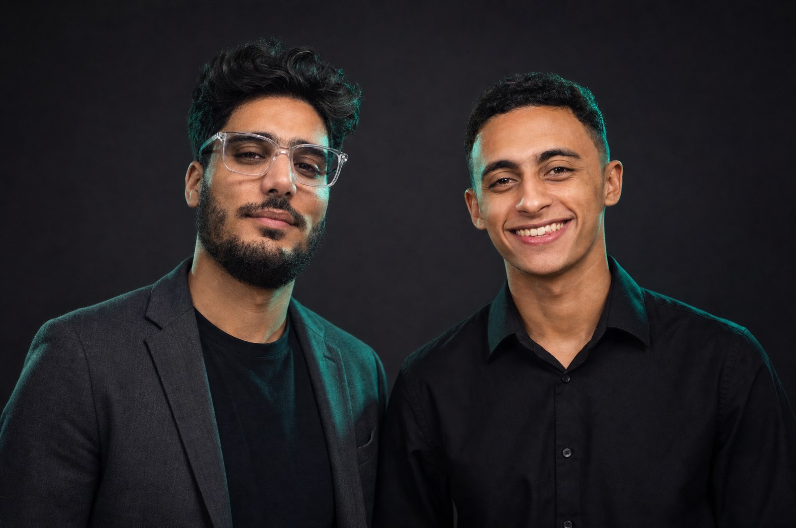 The SOLU_S video team — Fady Tosson and Andrew Joseph